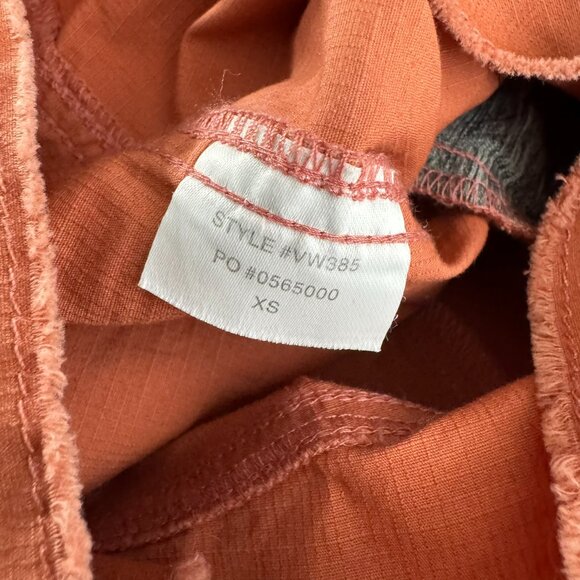 Vuori Vintage Ripstop Shorts Womens XS Cinnamon Organic Cotton Blend SS-1978 - Picture 10 of 10